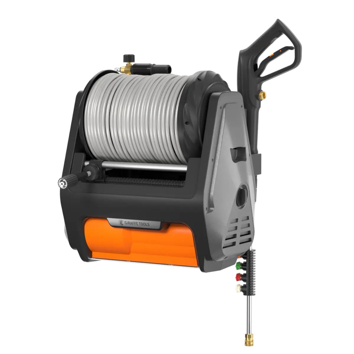 Grandfalls Retractable Pressure Washer Pro Giraffe Tools US