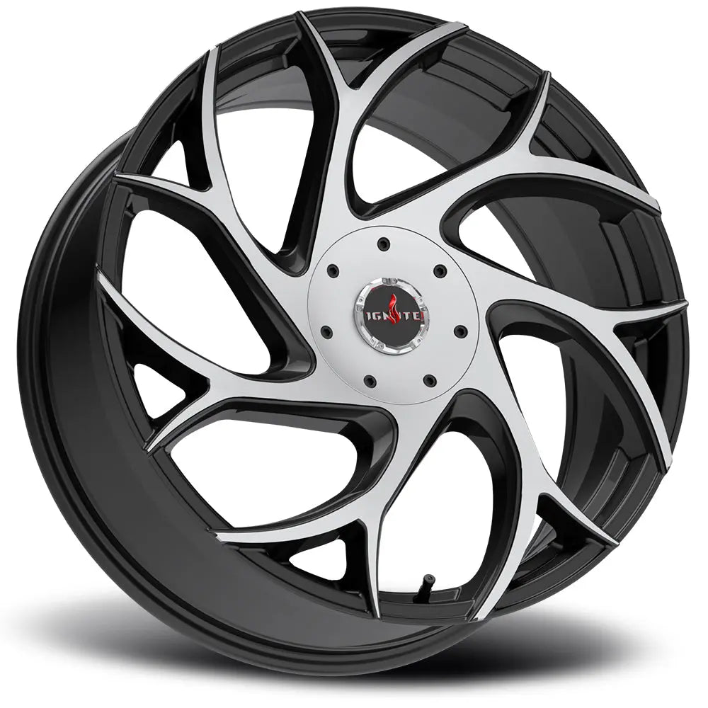 Inferno Gloss Black Machined Ignite