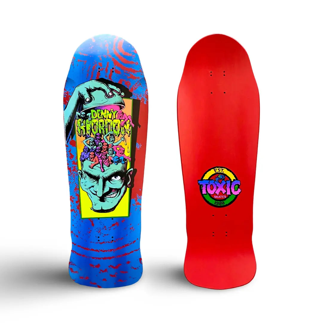 Denny Riordon Men-in-the-Head LIMITED EDITION Deck 10.25”x31” HAND PAINTED (1 of 10) - Get it from Bo
