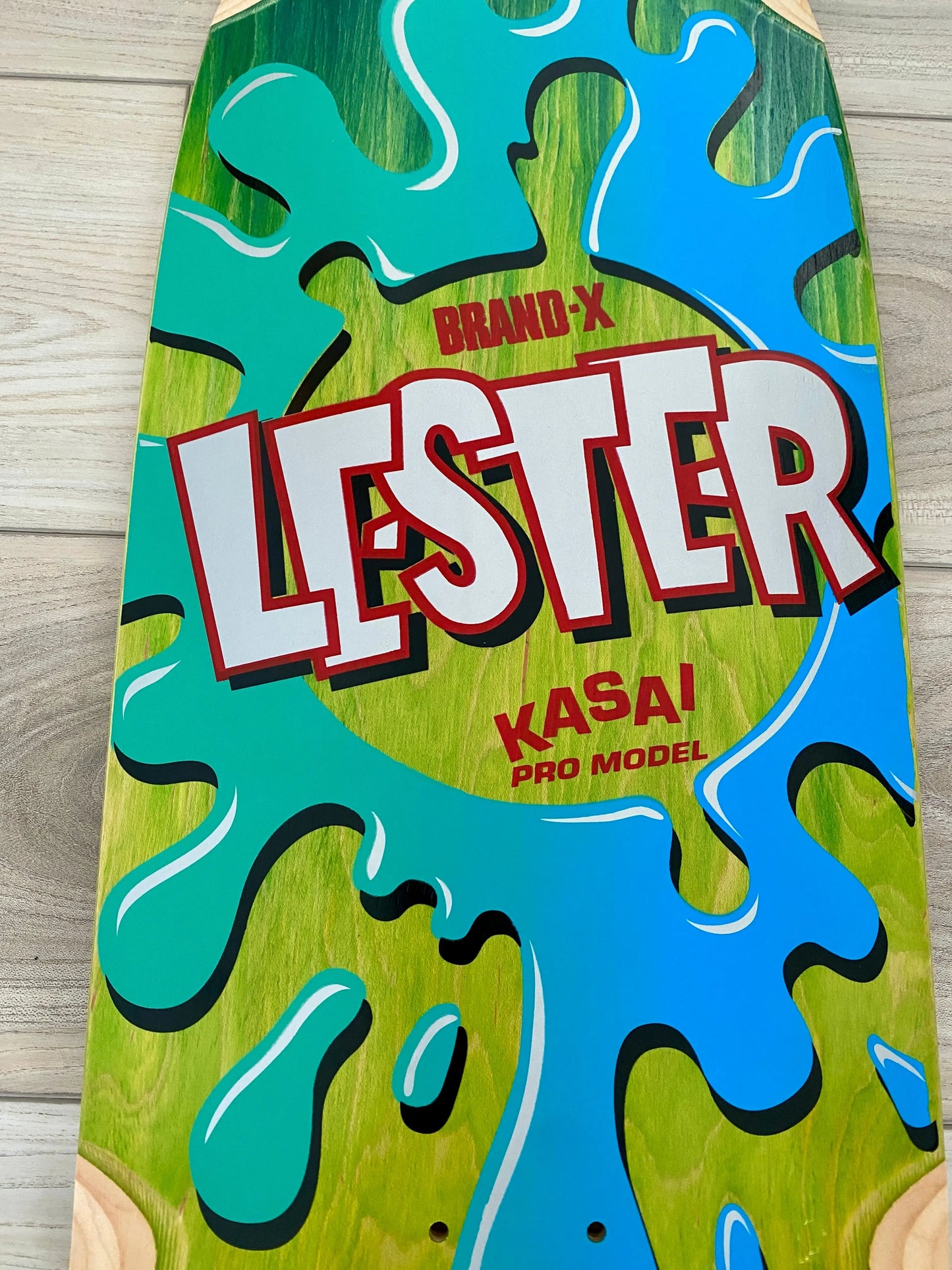 Lester Kasai 10”x30” Limited Edition, HAND PAINTED Deck (1 of 20) - Get it from Bo