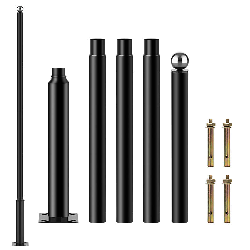 1800W solar street light with 20ft /16ft pole Langy Solar Lights