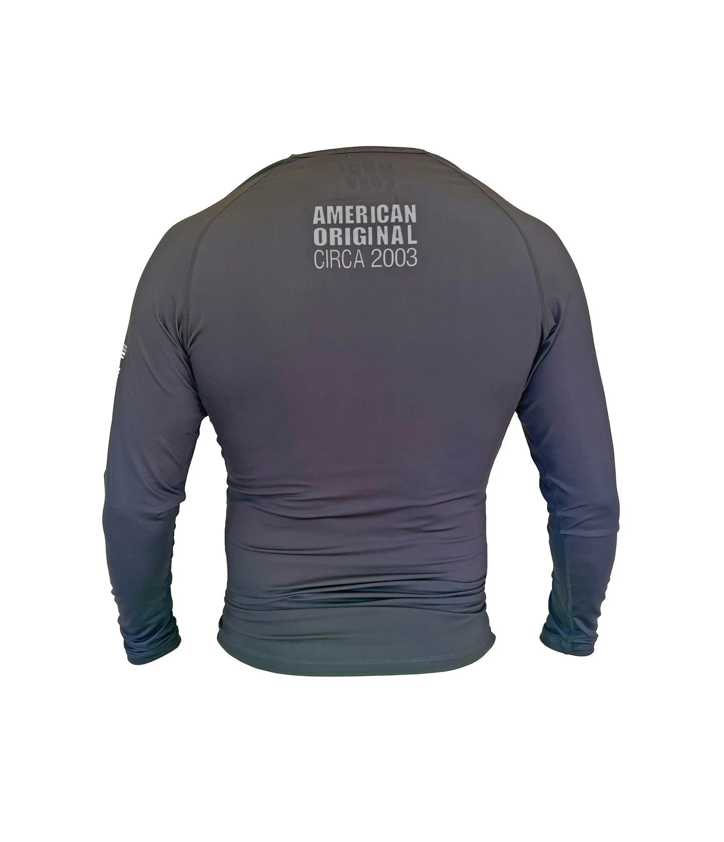 Core Long Sleeve Rash Guard - NEW JERSEY GRAY - Get it from Bo