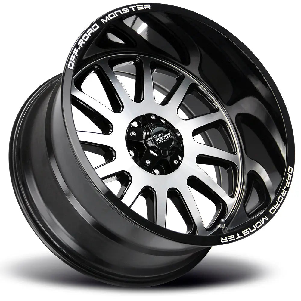 M17 Gloss Black Machined Off Road Monster