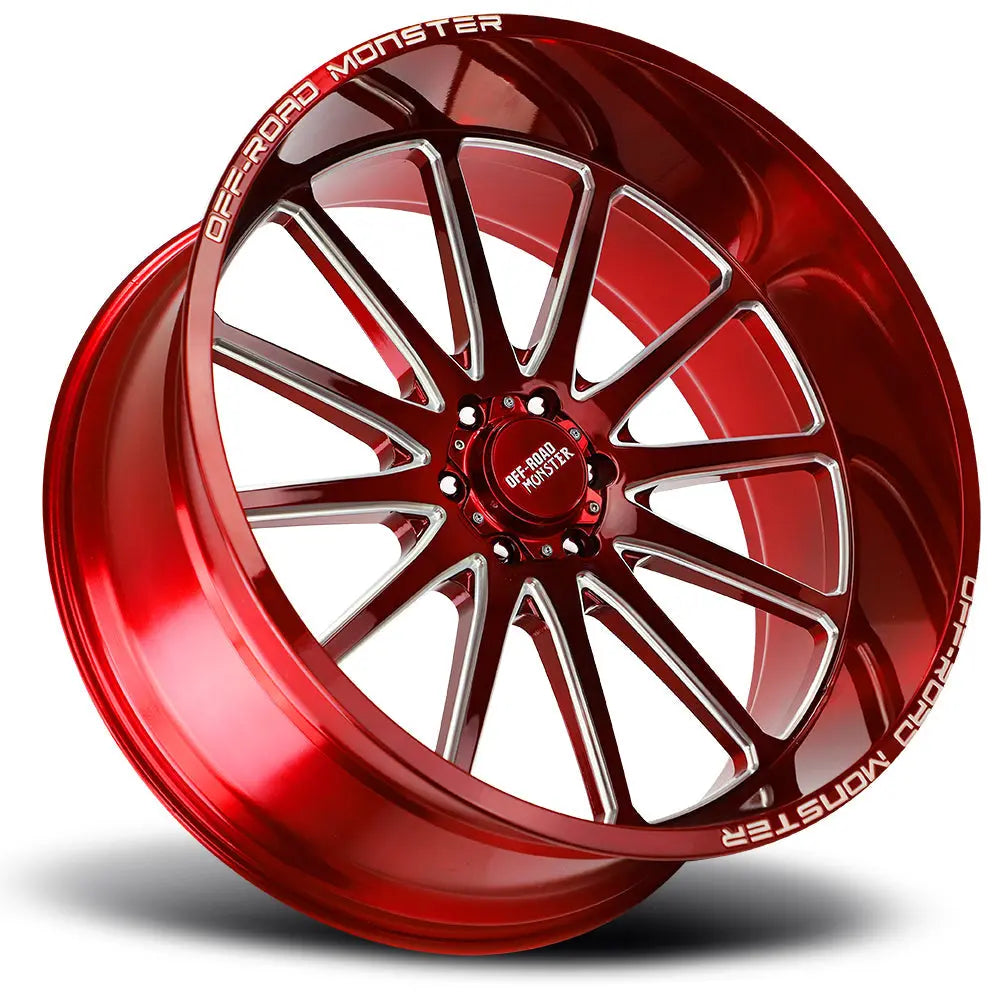 M26 Candy Red Milled Off Road Monster