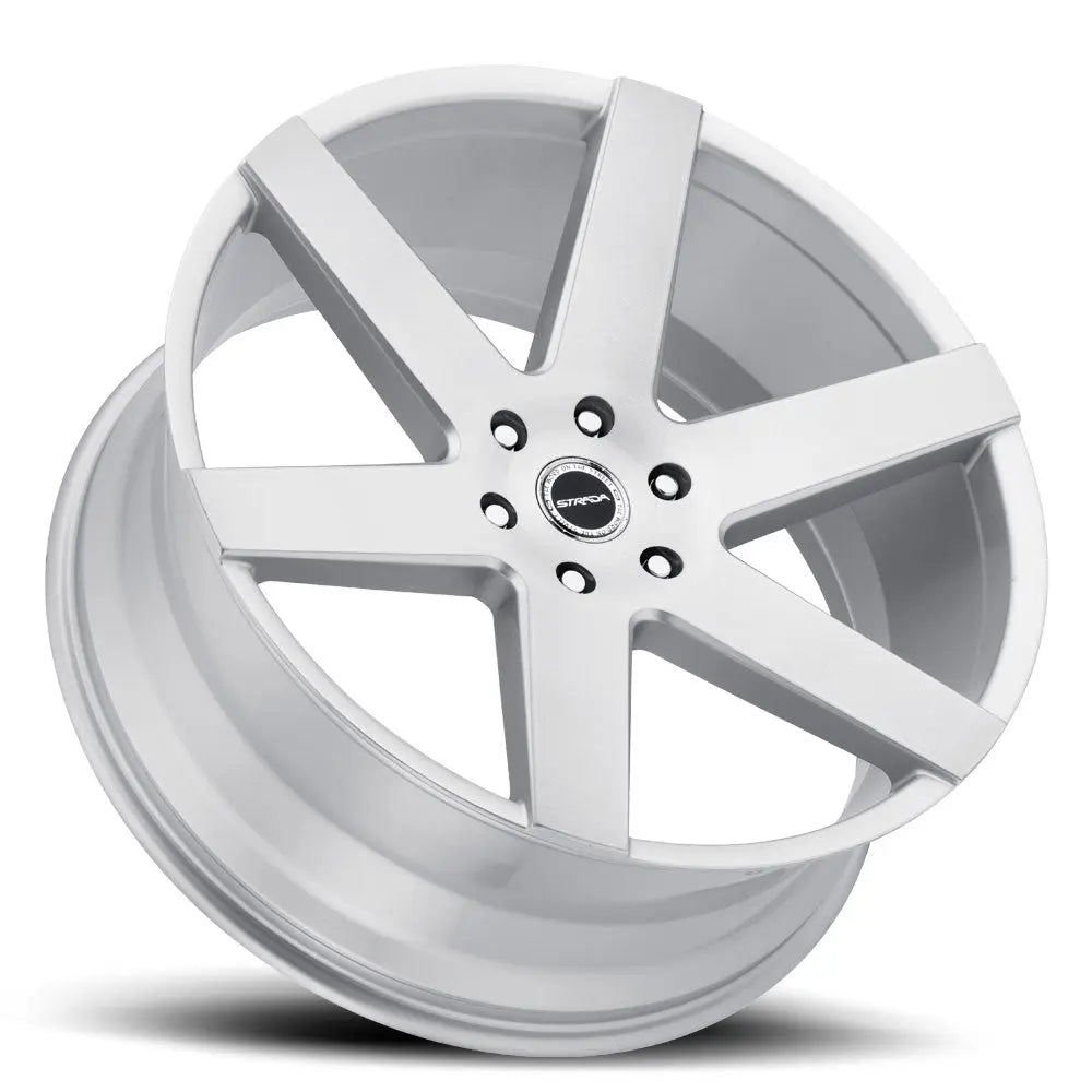 Coda Brushed Face Silver Strada