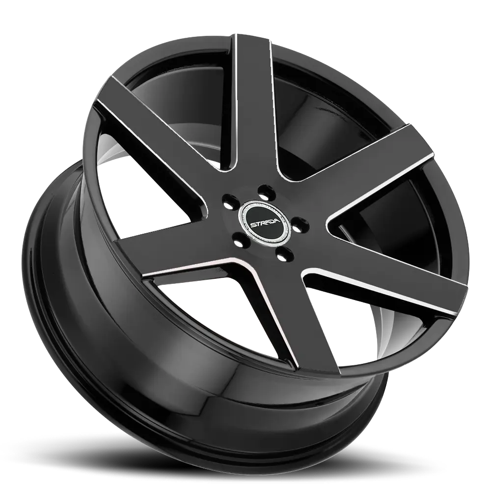 Coda Gloss Black Milled Strada