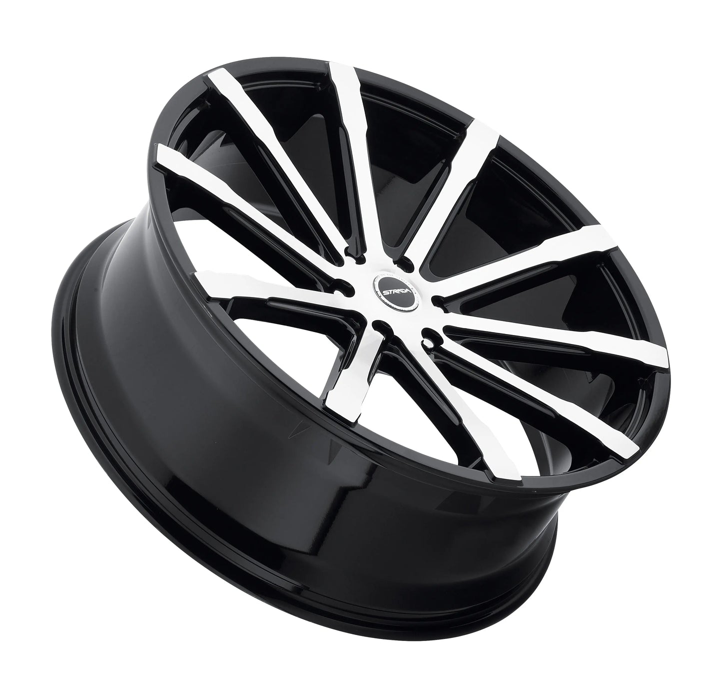 Osso Gloss Black Machined Strada