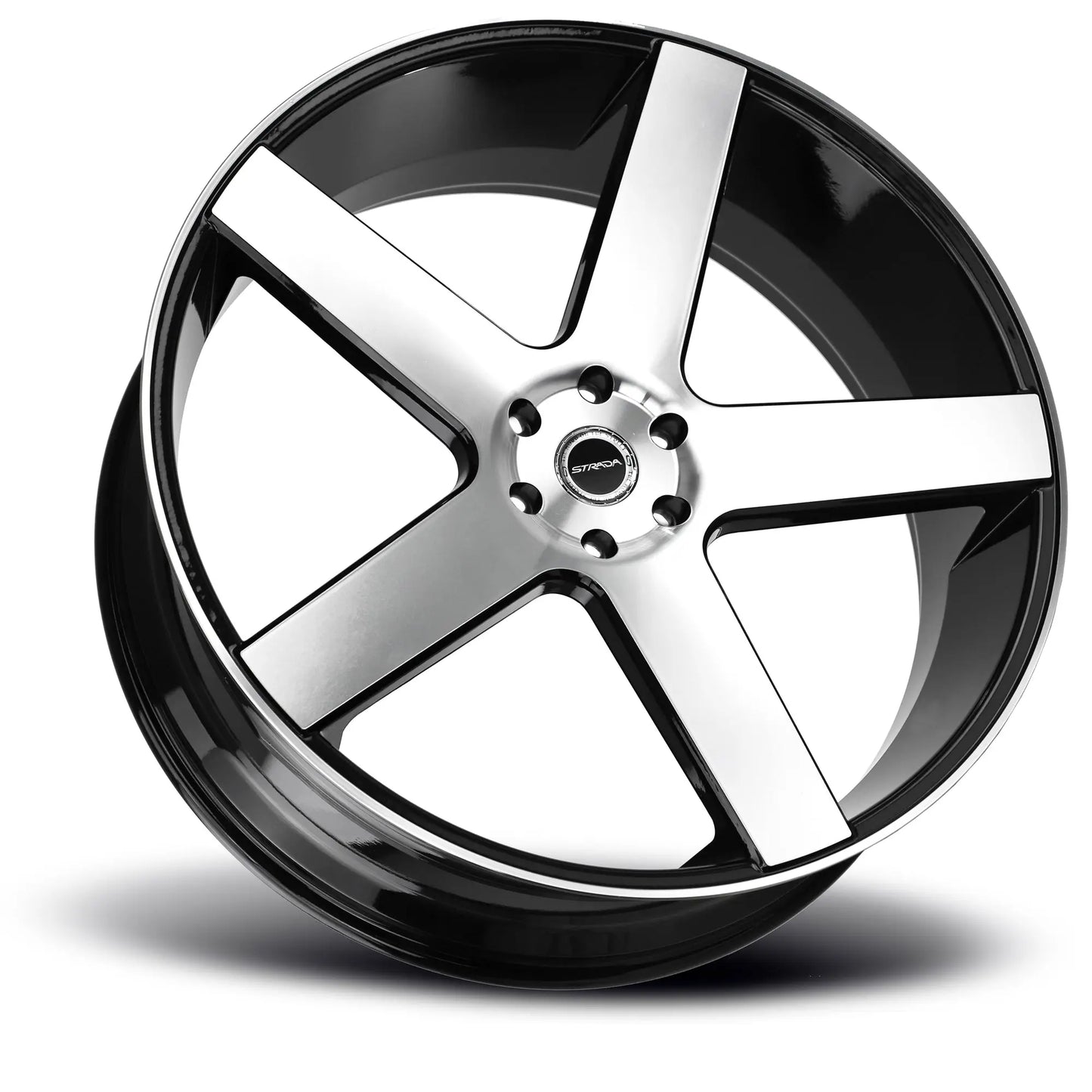 Perfetto Gloss Black Machined Strada