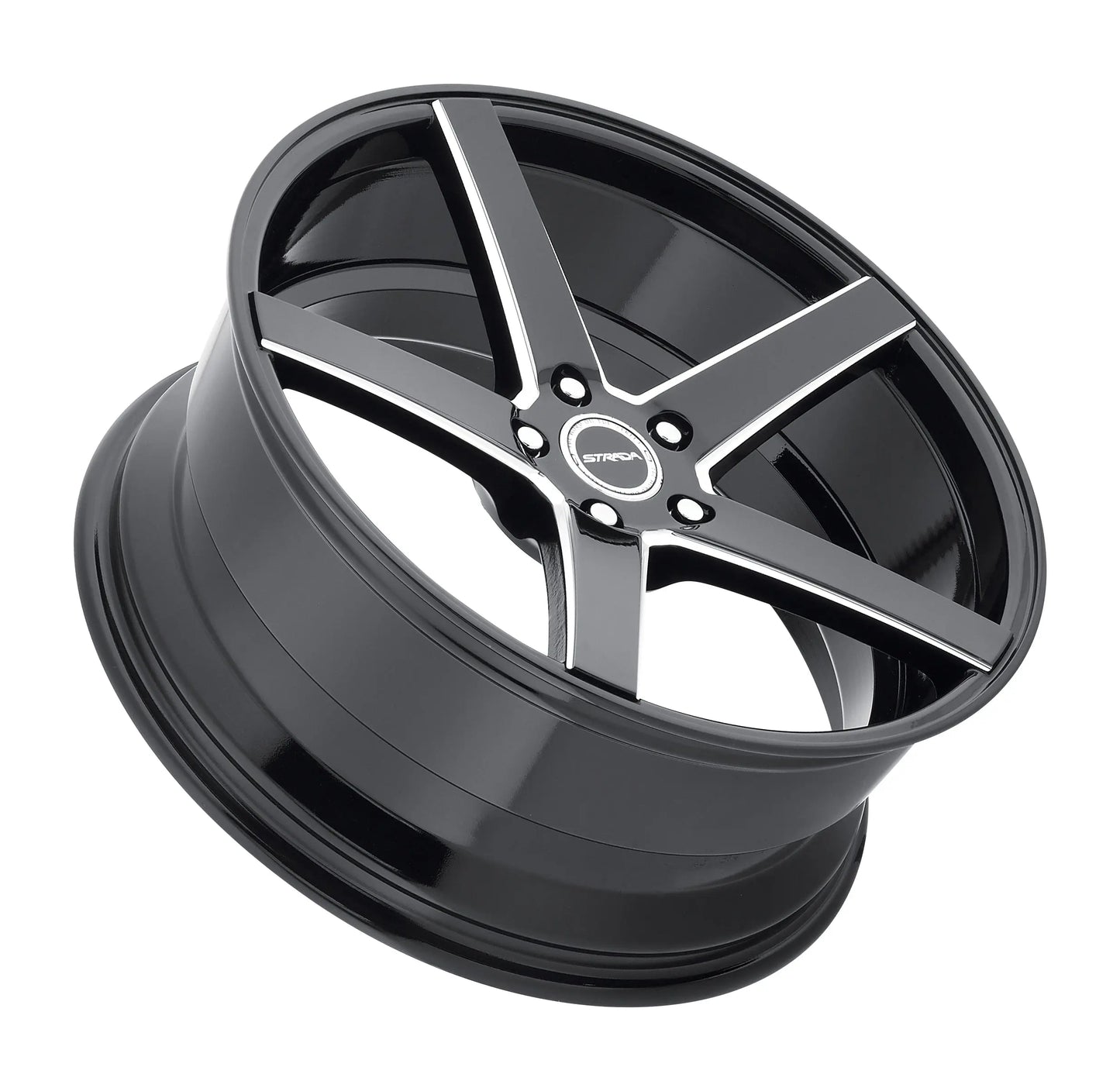 Perfetto Gloss Black Milled Strada