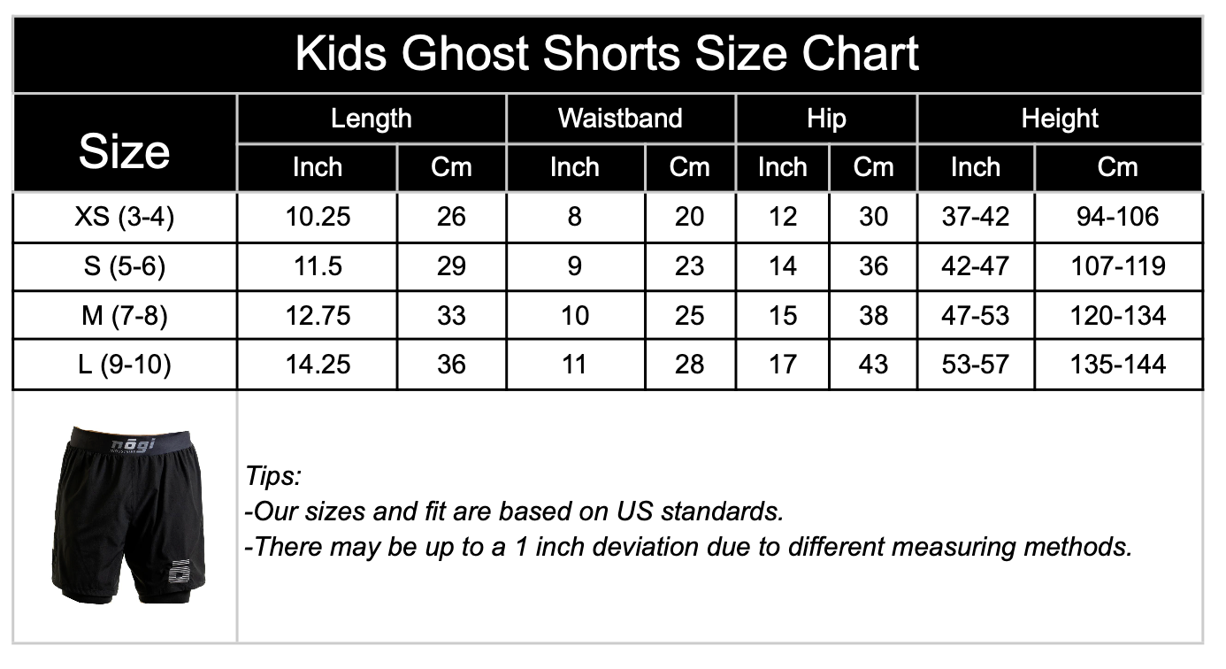 KIDS Ghost Premium Lined Grappling Shorts - New Jersey Gray - Get it from Bo
