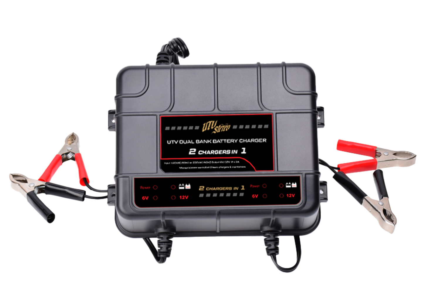 Dual-Bank Battery Charger / Maintainer | UTVS-BCM2 Dunes 2 Dezert SXS