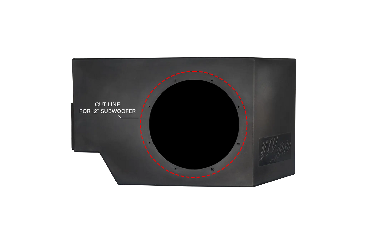 Can-Am® Defender 1000W Single Driver Side 10" Subwoofer Kit | UTVS-DEF-SUB-1000-DRIVER Dunes 2 Dezert SXS