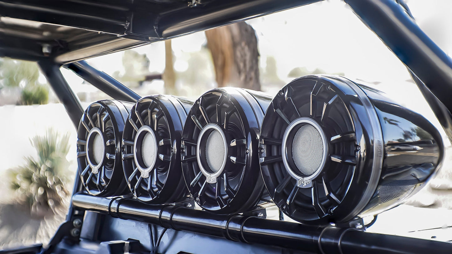 Elite Series 8" Compression Horn Speakers (Pair) | UTVS-E84 Dunes 2 Dezert SXS