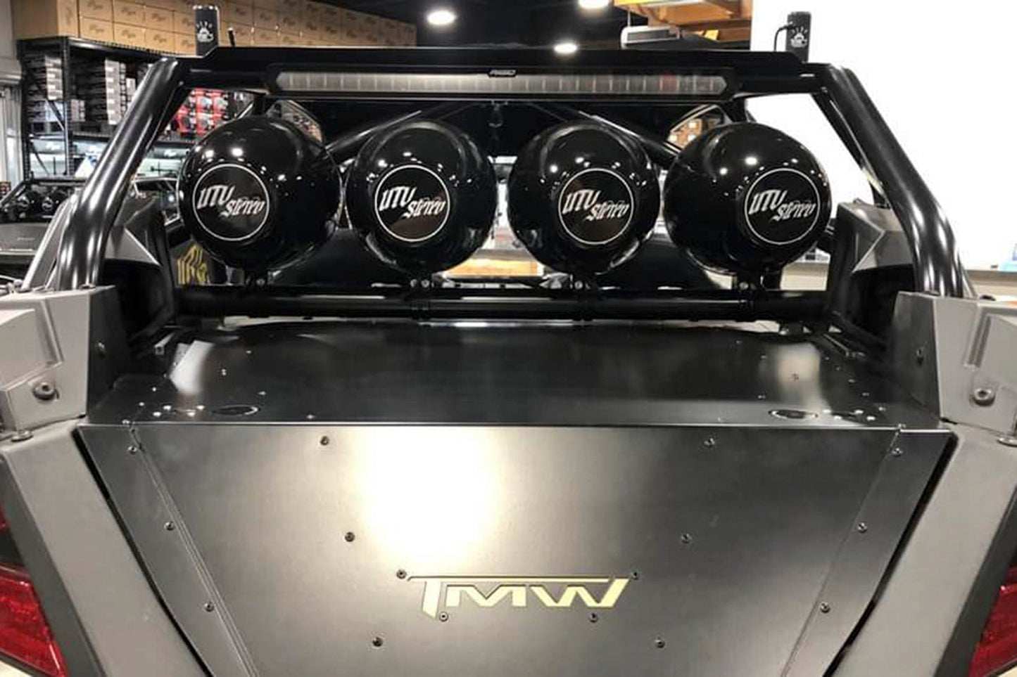 RZR® Pro Series Rear Speaker Bar | UTVS-PRO-R-SPK-BAR Dunes 2 Dezert SXS