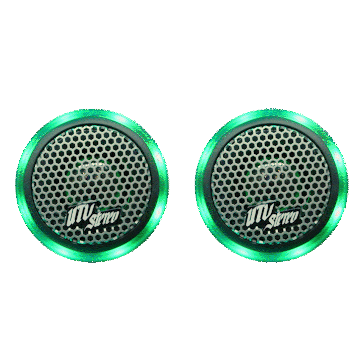 Pro Series 1" Tweeter w/ Built In RGB LED (Pair) | UTVS-PTW Dunes 2 Dezert SXS