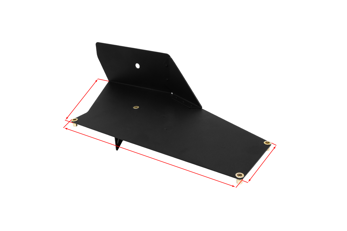 Can-Am® Maverick R Lower Amplifier Mount | UTVS-R-AMPMT-LW Dunes 2 Dezert SXS