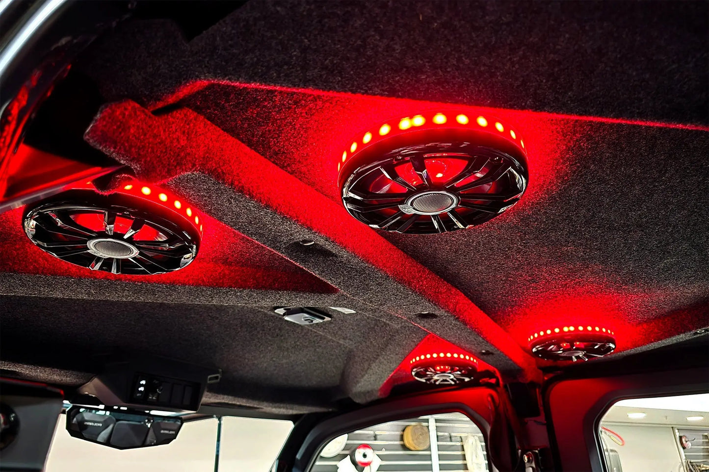 Polaris® Ranger 1500 Overhead Speaker Adapters (Pair) | UTVS-RNG-OSA-REAR Dunes 2 Dezert SXS