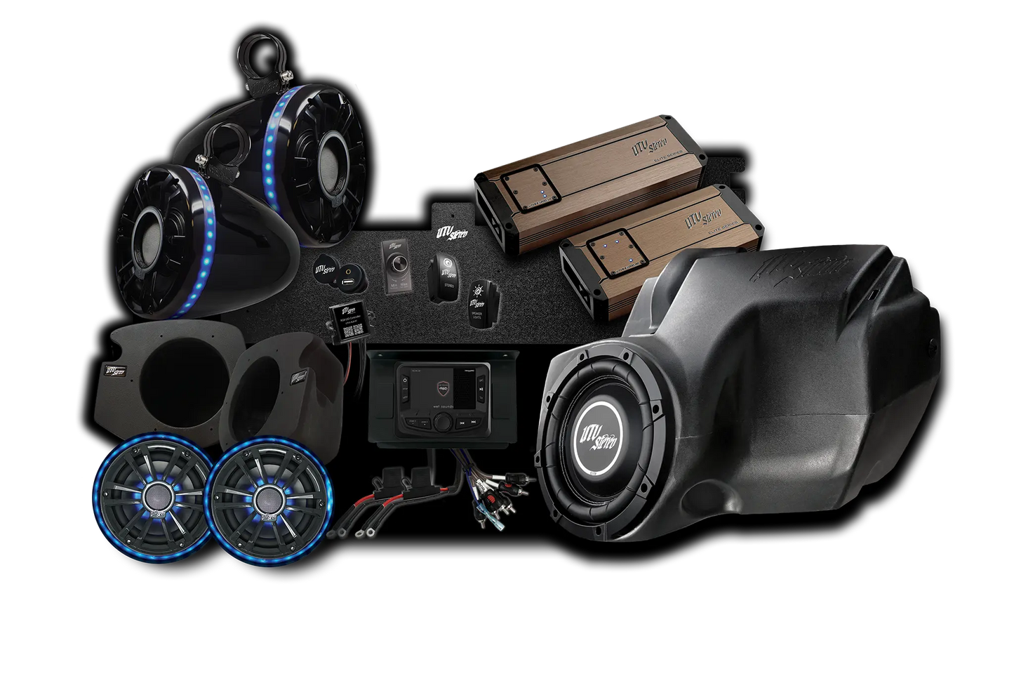 RZR® Elite Series Stage 7 Stereo Kit | UTVS-RZR-S7-E Dunes 2 Dezert SXS
