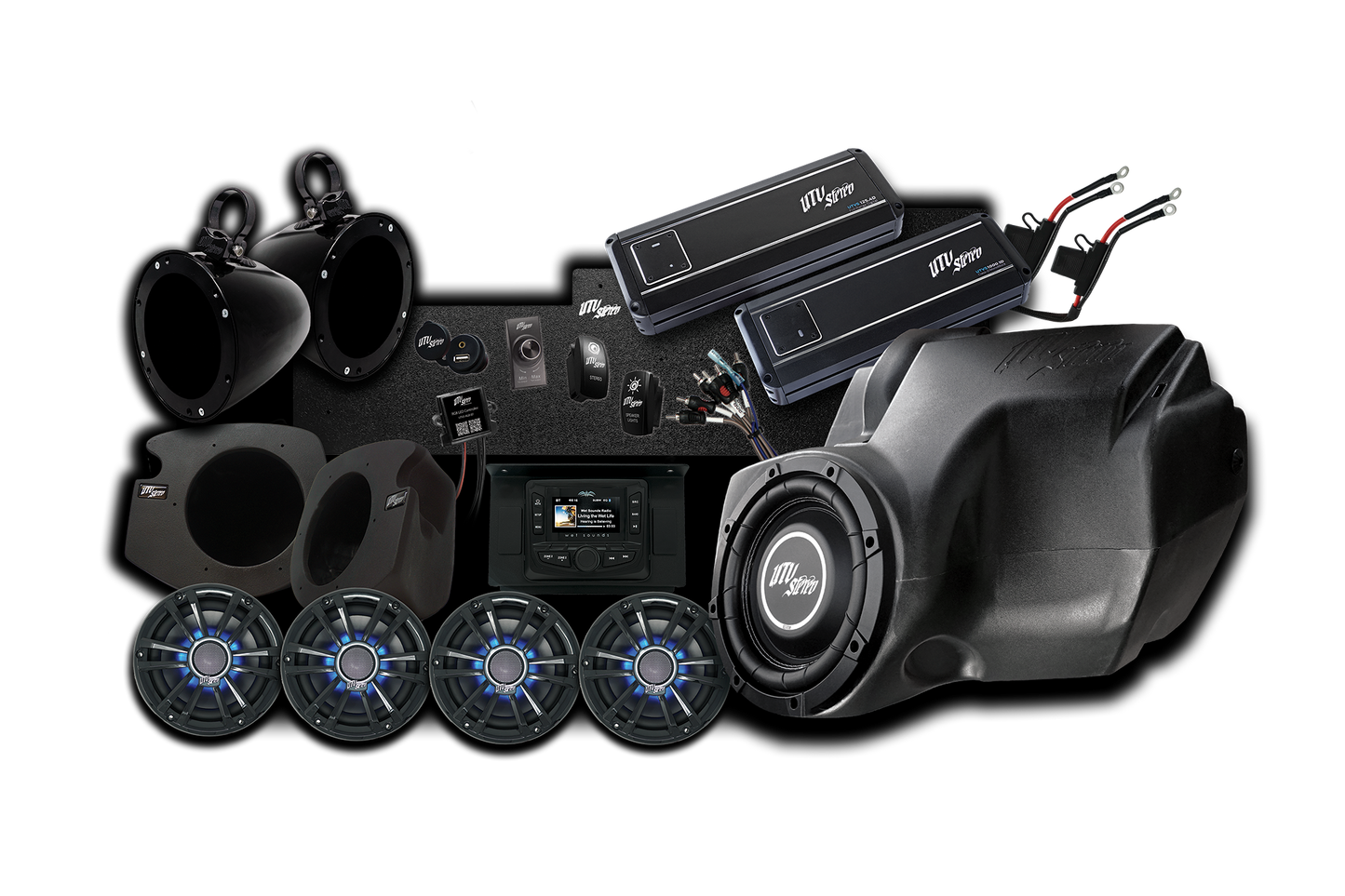 RZR® Signature Series Stage 7 Stereo Kit | UTVS-RZR-S7-S Dunes 2 Dezert SXS