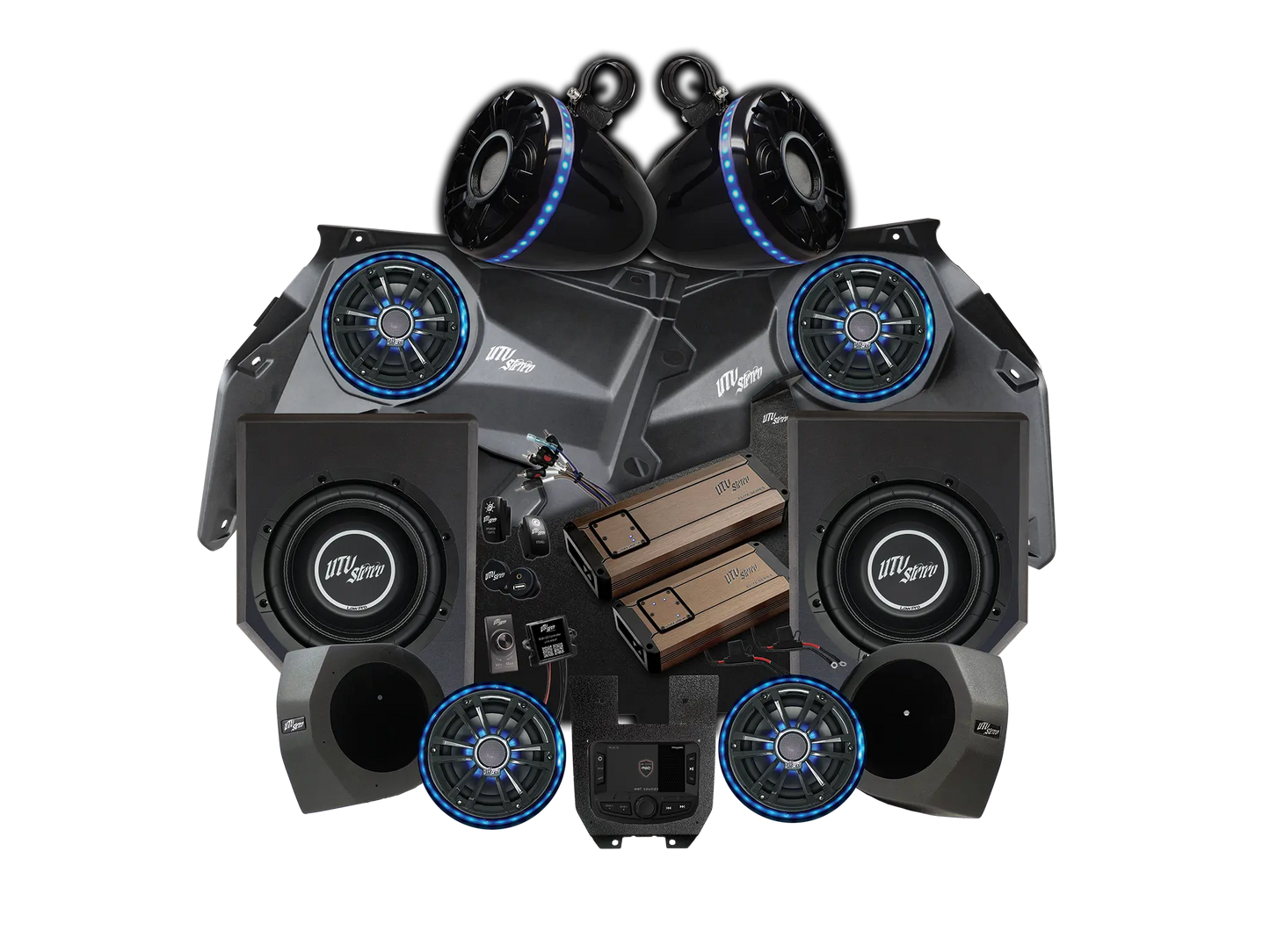 Can-Am® X3 Elite Series Stage 7 Stereo Kit | UTVS-X3-S7-E Dunes 2 Dezert SXS