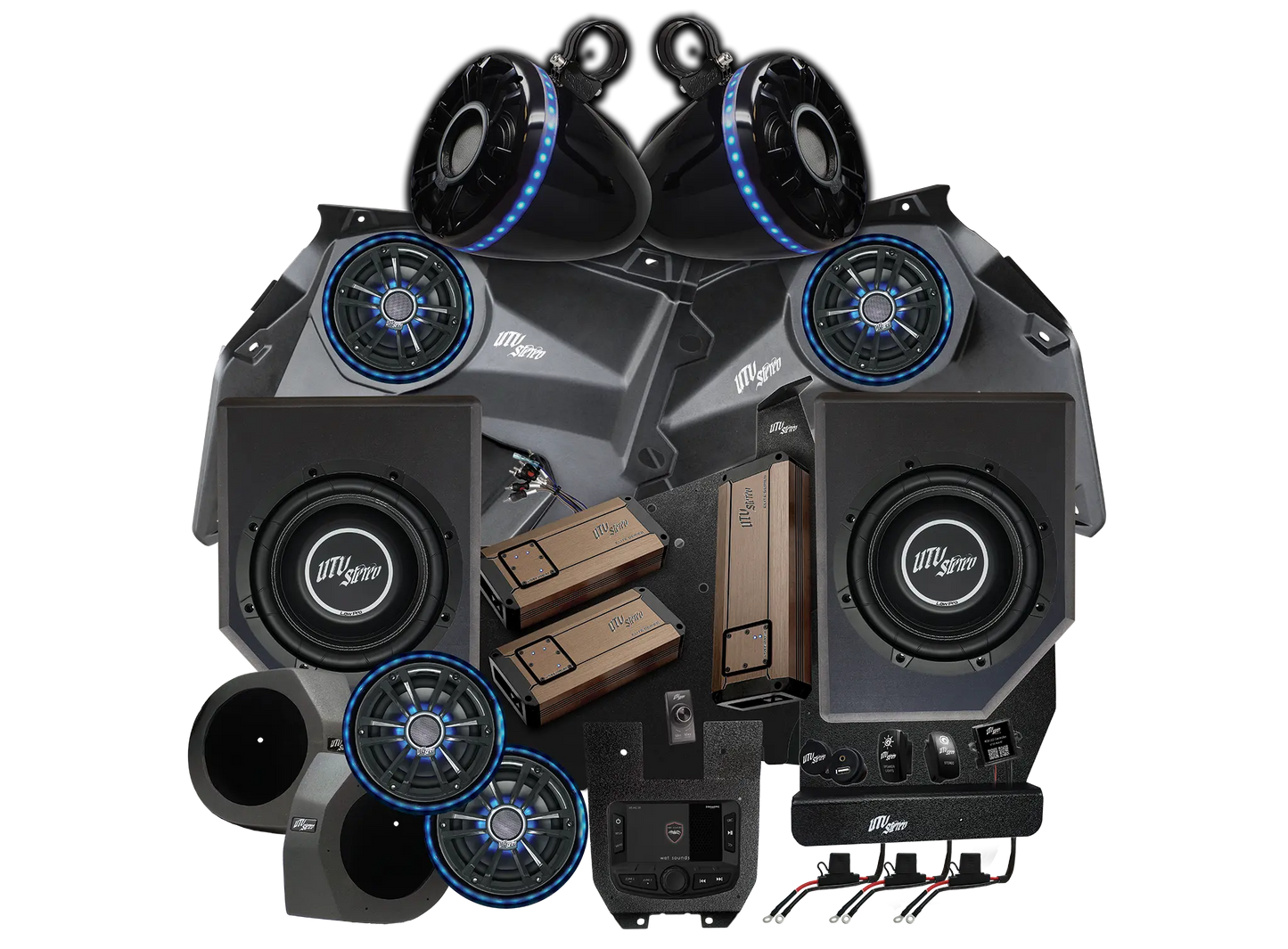 Can-Am® X3 Elite Series Stage 8 Stereo Kit | UTVS-X3-S8-E Dunes 2 Dezert SXS