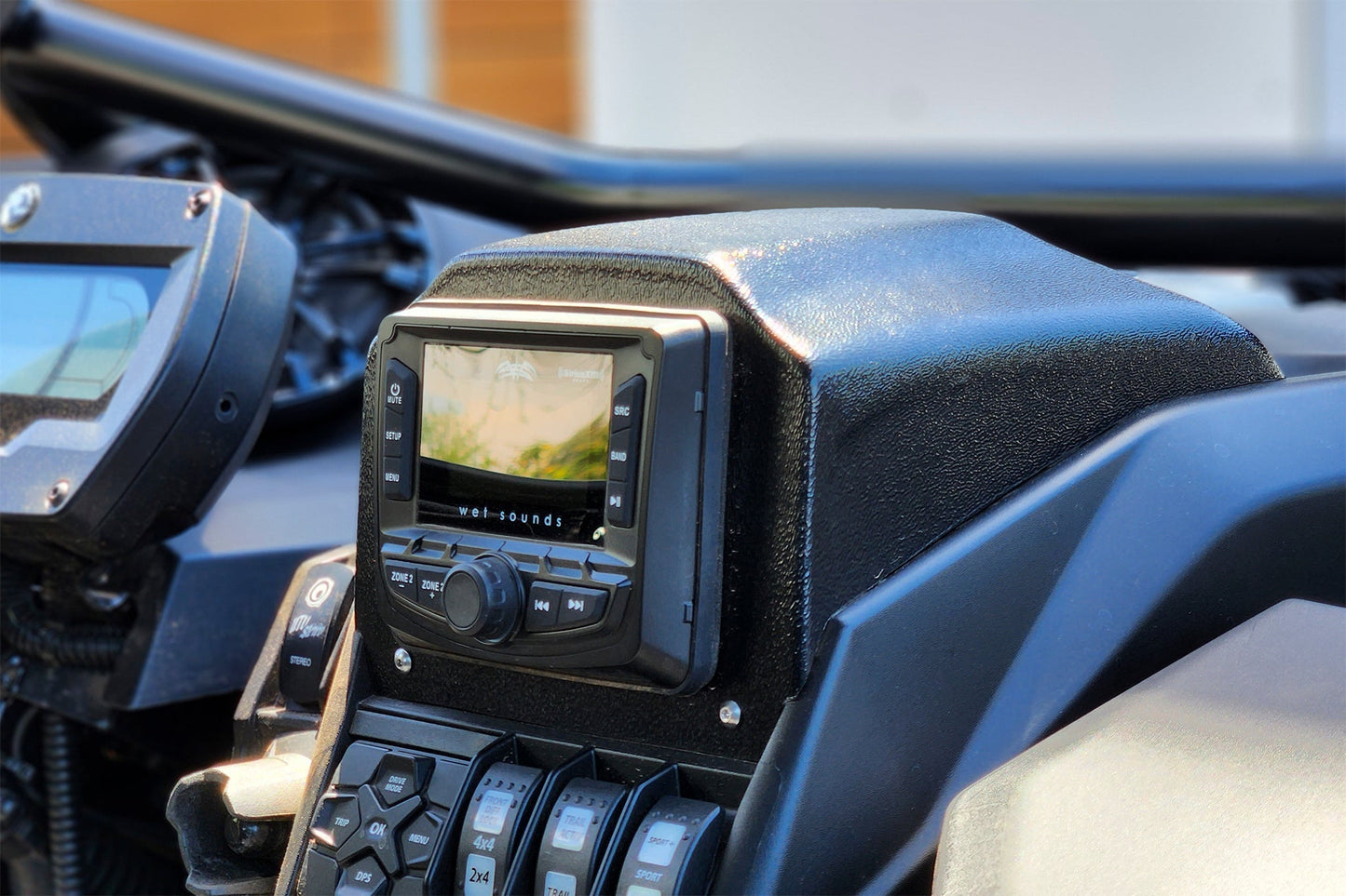 Can-Am X3 Upper Display Mount | UTVS-X3-HUMT-UP-UNIV Dunes 2 Dezert SXS