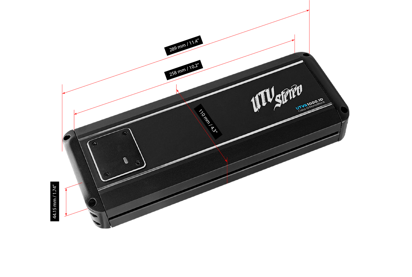 Signature Series 1000W Monoblock Amplifier | UTVS1000.1D Dunes 2 Dezert SXS