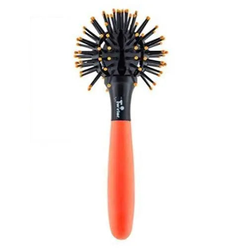 The Twirler Ball Brush- Neon Orange Marilyn Brush