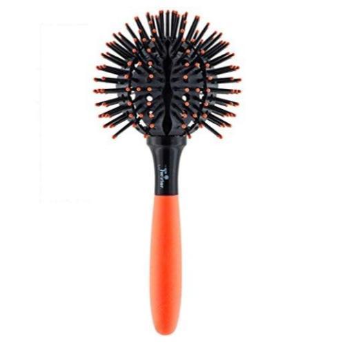 The Twirler Ball Brush- Neon Orange Marilyn Brush