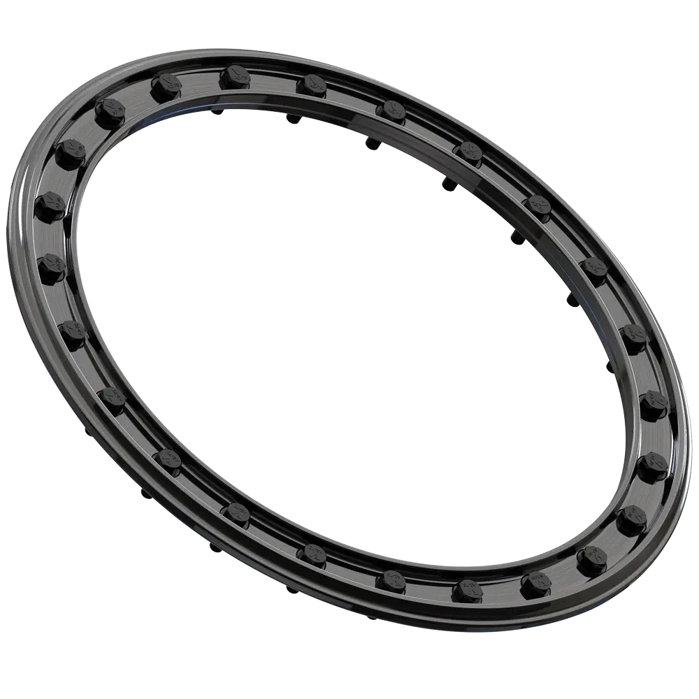 15" VBR10 BEADLOCK RING - BRUSHED GUNMETAL VO Dealer Portal