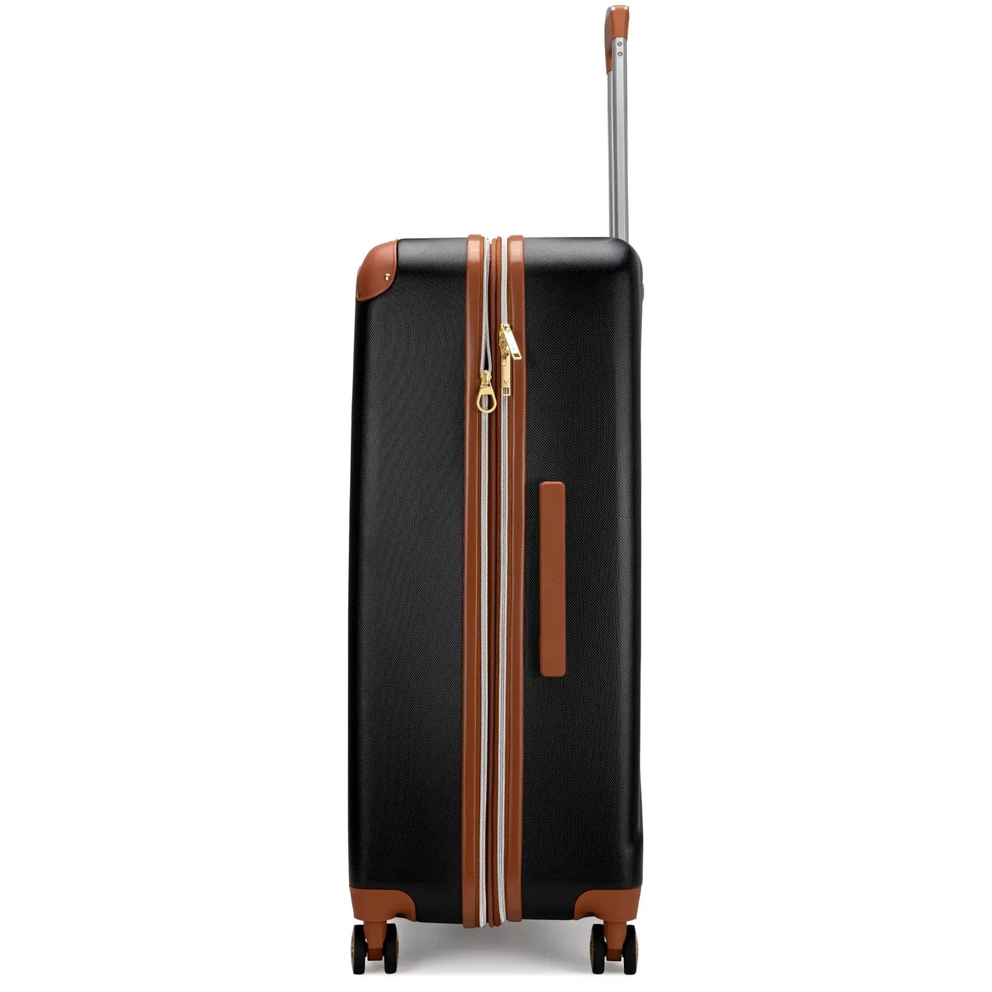 Vintage 3 Piece Expandable Retro Luggage Set Travellty