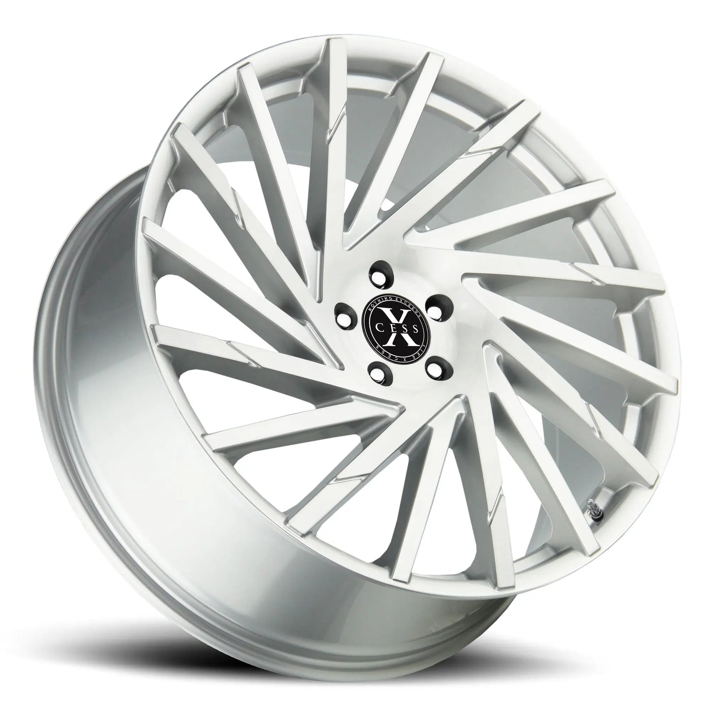 X02 Brushed Face Silver Xcess