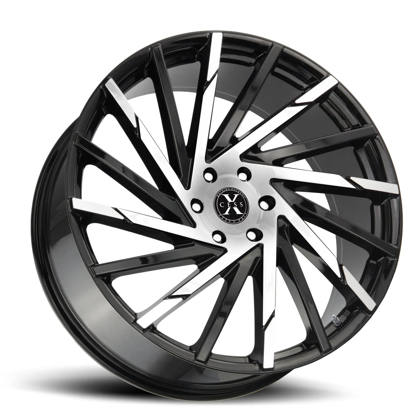 X02 Gloss Black Machined Xcess