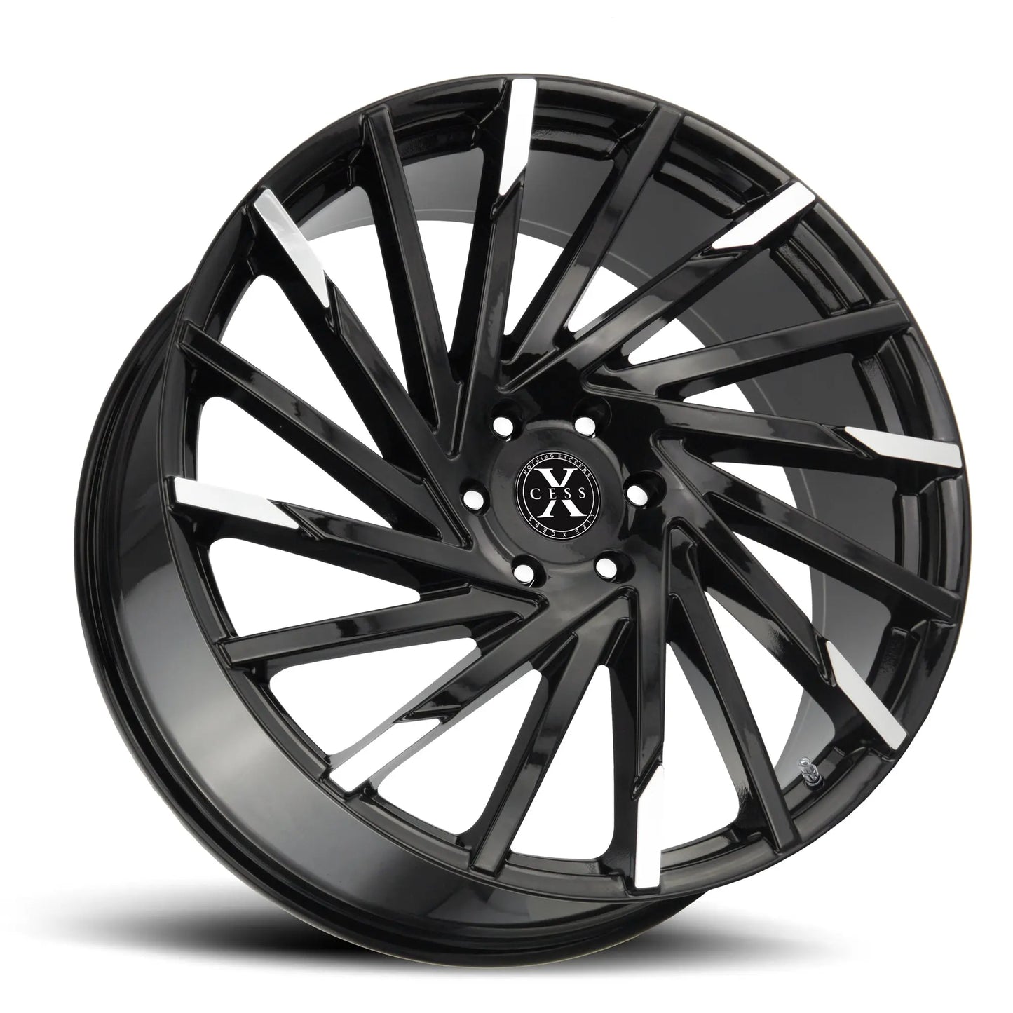 X02 Gloss Black Machined Tips Xcess