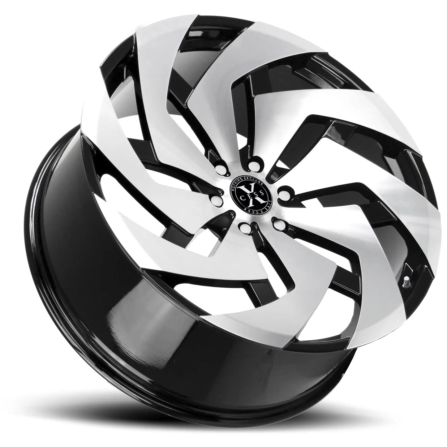 X04 Gloss Black Machined Xcess