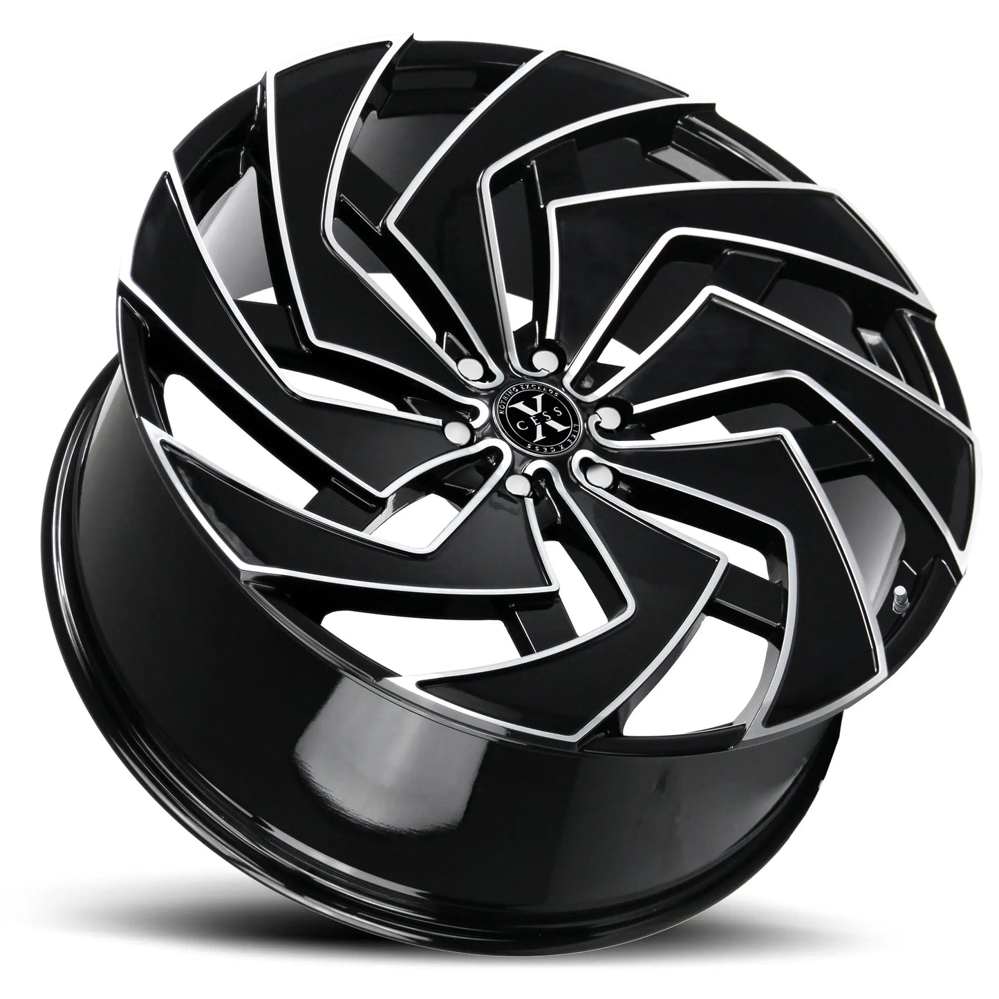 X04 Gloss Black Milled Xcess