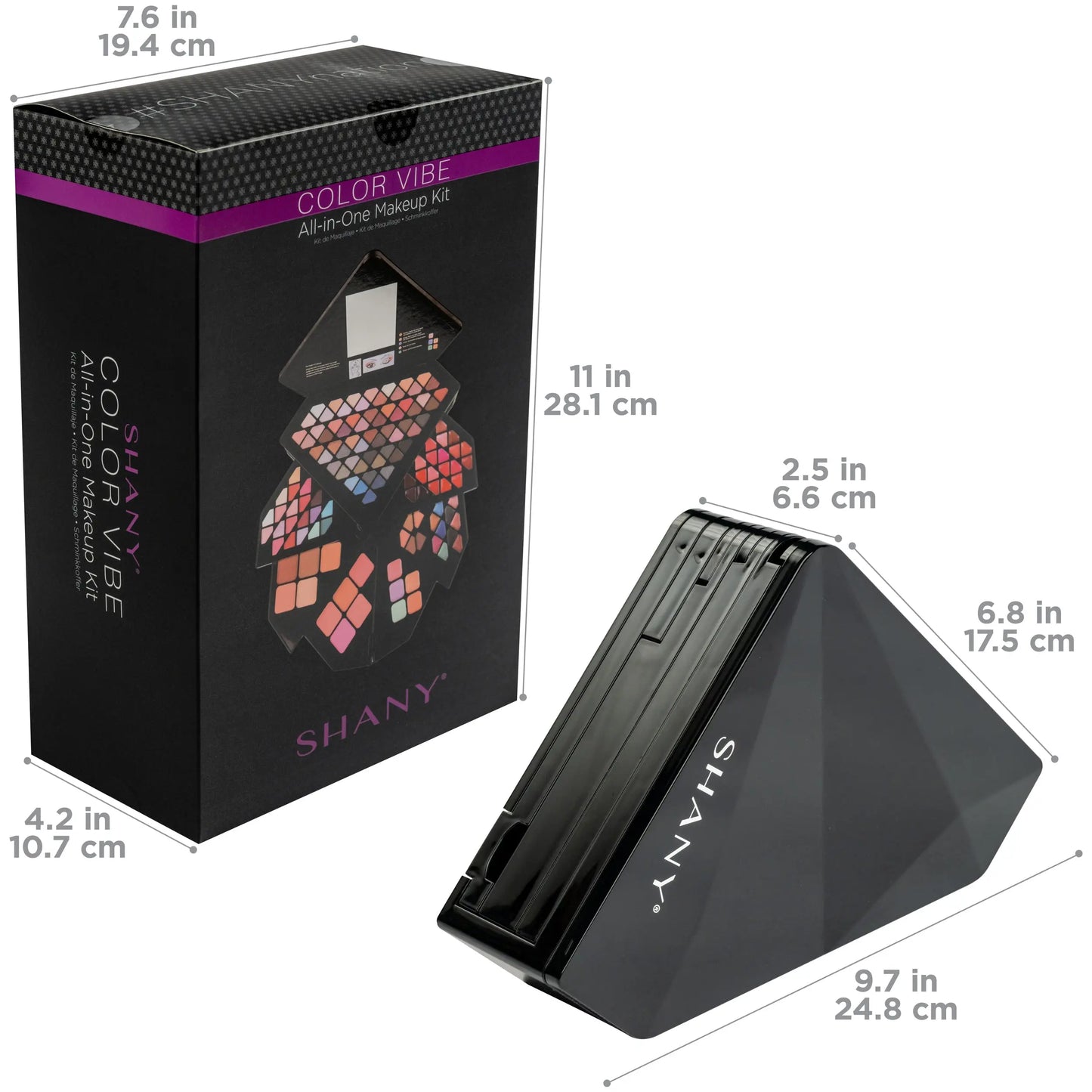 Color Vibe Pro Makeup Set - Professional Makeup Palette SHANY