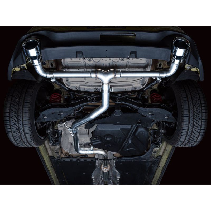 AWE 2022 VW GTI MK8 Track Edition Exhaust - Chrome Silver Tips NP Motorsports