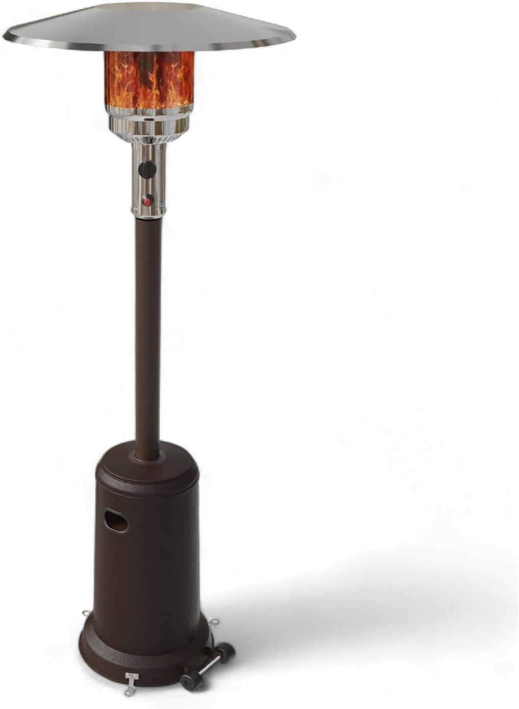 Gasone PH-8000 Outdoor Heaters for Patio – 50,000 BTU Propane Heater Outdoor for Backyard, Terraces, Home Garden – Heavy Duty Gas Powered Outdoor Patio Heater Portable Propane Heater with Wheels ShipItFurniture