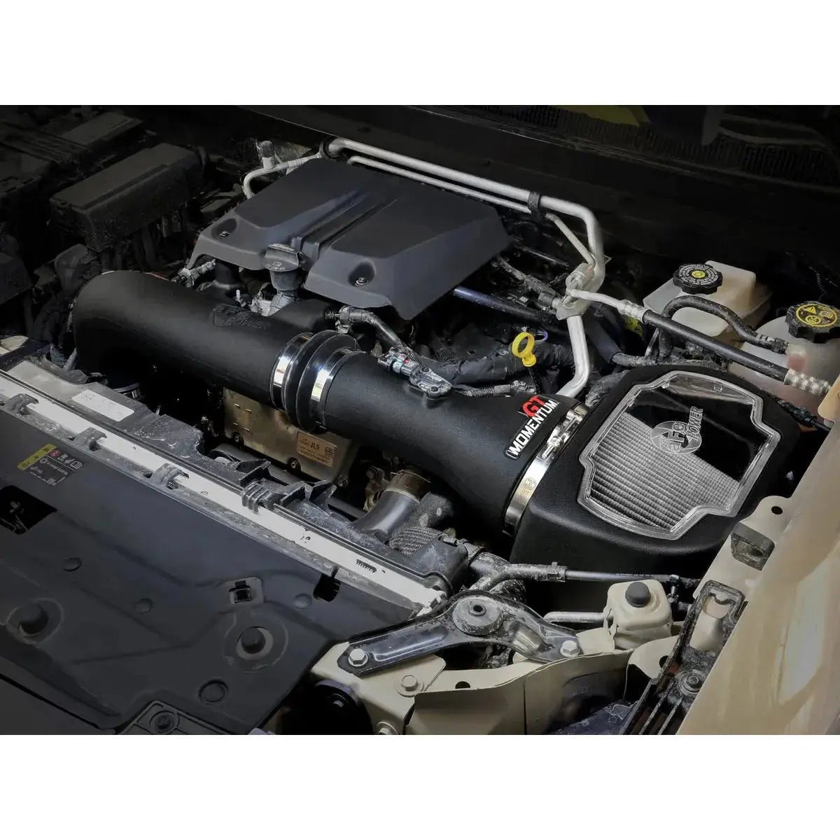 aFe 23-24 GMC Canyon L4 2.7L (t) Momentum GT Cold Air Intake System w/ Pro DRY S Filter - Get it from Bo