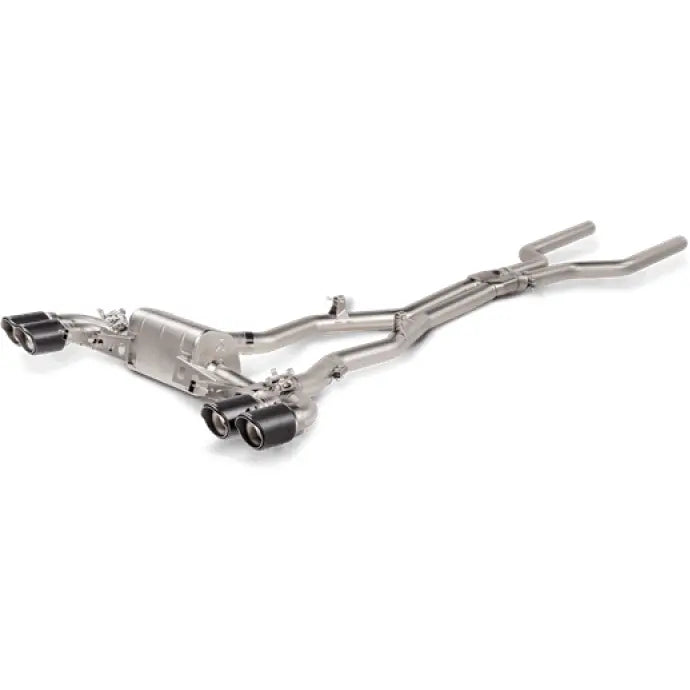 Akrapovic 2021 BMW M8/M8 Competition (F93) Evolution Line Cat Back (Titanium) w/Carbon Tips - Get it from Bo