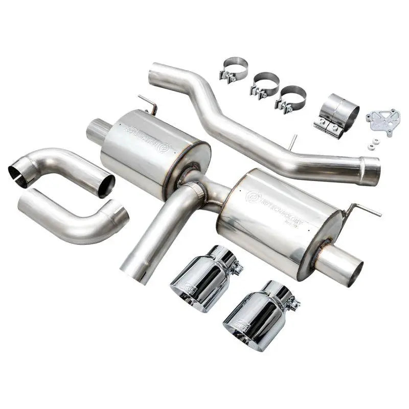 AWE 19-23 BMW 330i / 21-23 BMW 430i Base G2X Touring Axle Back Exhaust - Chrome Silver NP Motorsports