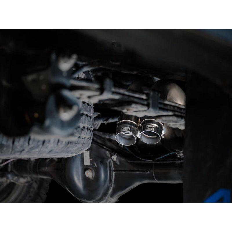 AWE 2016-2023 Toyota Tacoma 0FG Exhaust with BashGuard - No Tips NP Motorsports
