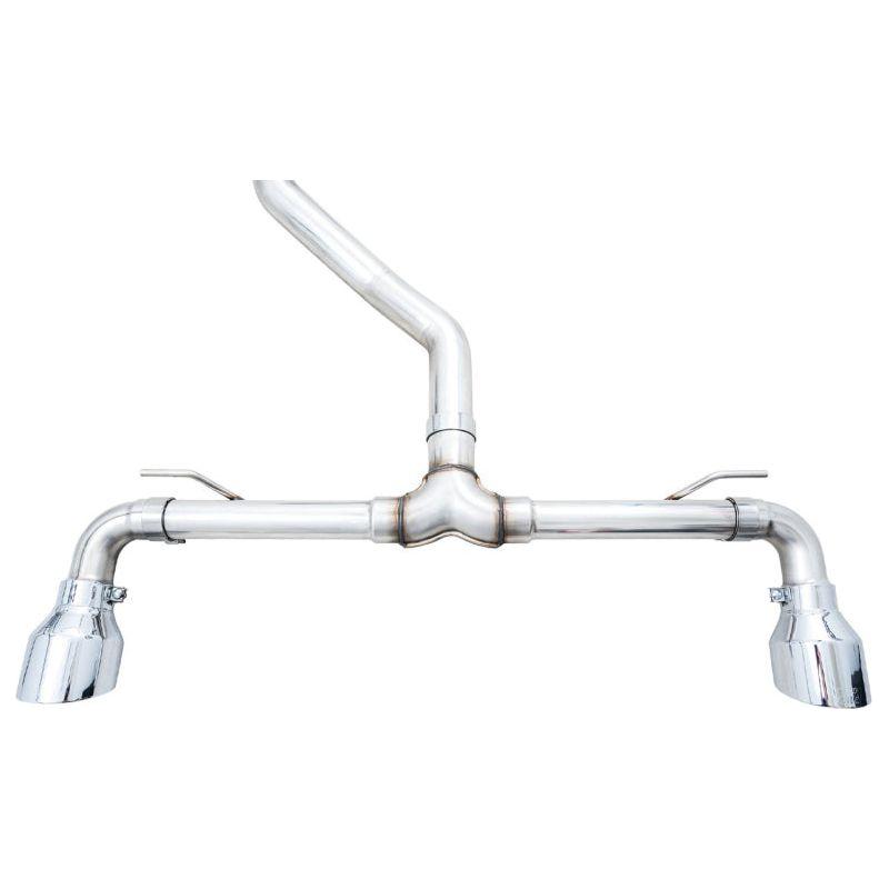 AWE 2022 VW GTI MK8 Touring Edition Exhaust - Chrome Silver Tips NP Motorsports