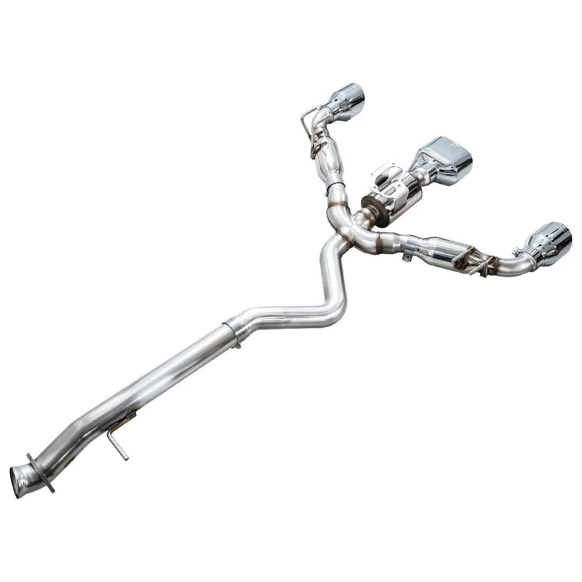 AWE 23-24 Toyota GR Corolla Track Edition Catback Exhaust - Chrome Silver Tips - Get it from Bo