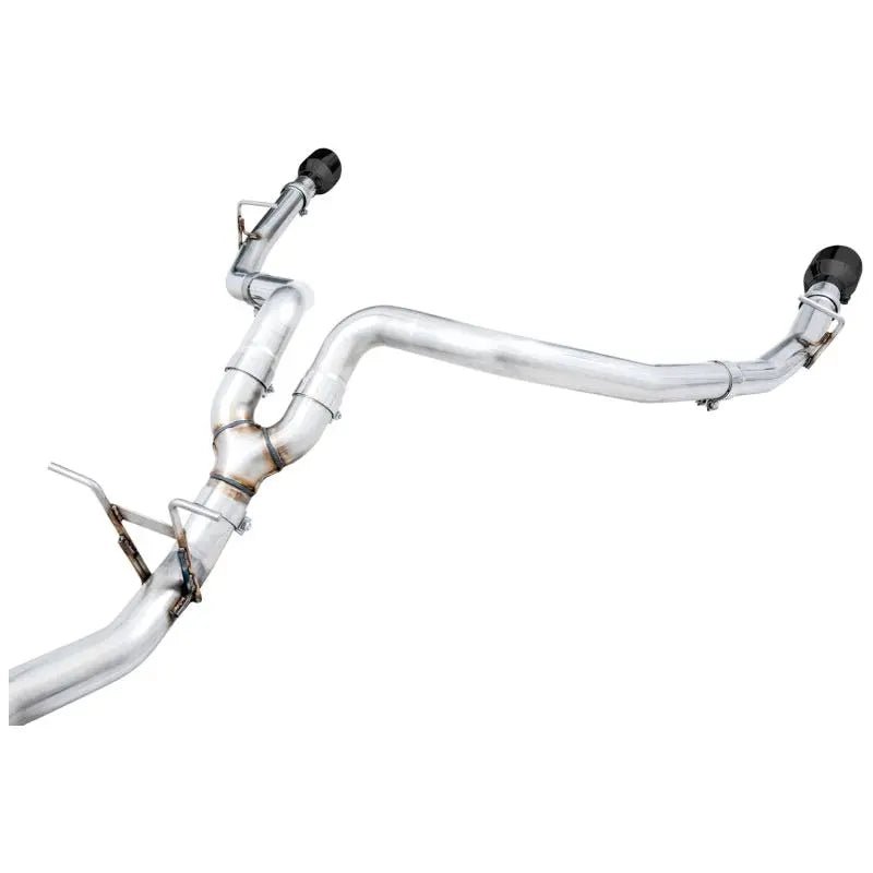 AWE Tuning 19-21 RAM 1500 5.7L (w/Cutouts) 0FG Dual Rear Exit Cat-Back Exhaust - Diamond Black Tips - Get it from Bo