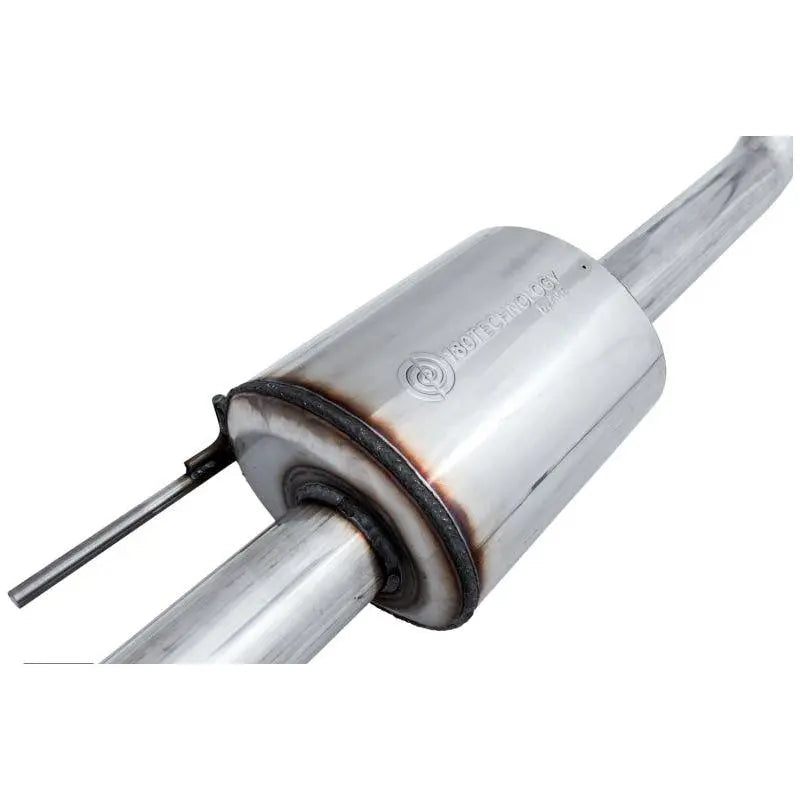 AWE Tuning 2015+ Ford F-150 0FG Single Exit Performance Exhaust System w/4.5in Diamond Black Tips NP Motorsports