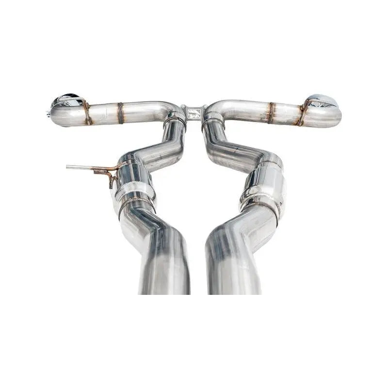 AWE Tuning 2020 Toyota Supra A90 Track Edition Exhaust - 5in Chrome Silver Tips NP Motorsports