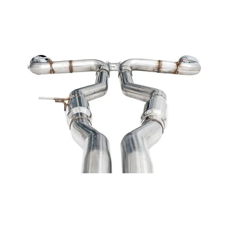 AWE Tuning 2020 Toyota Supra A90 Track Edition Exhaust - 5in Chrome Silver Tips - Get it from Bo