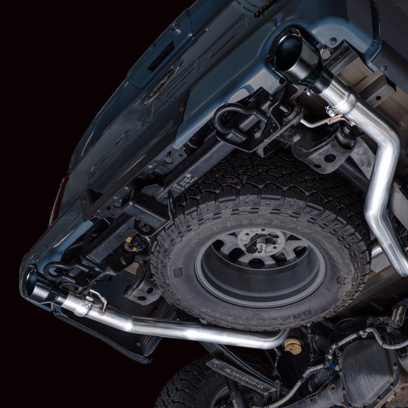 AWE Tuning 2021+ Ford F-150 Tremor (w/ Bumper Cutouts) 0FG Non-Resonated Catback -Diamond Black Tips NP Motorsports